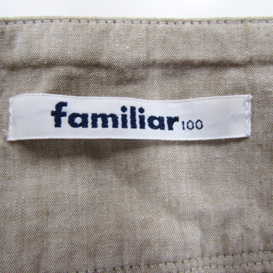 familiar - ファミリア サロペット ジャンパースカート 日本製 キッズ