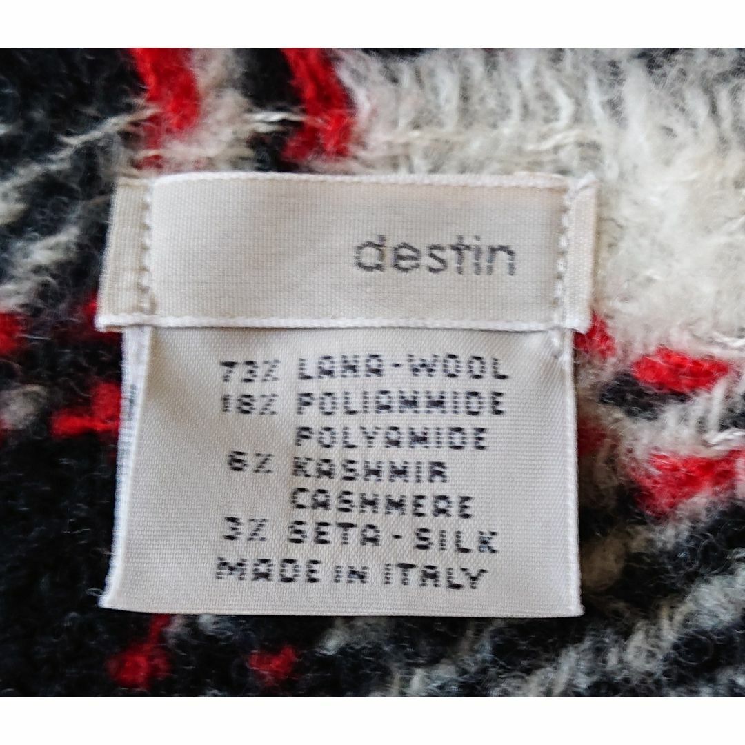 destin  カシミア混 大判 ストール ￥30,800 レディースのファッション小物(ストール/パシュミナ)の商品写真