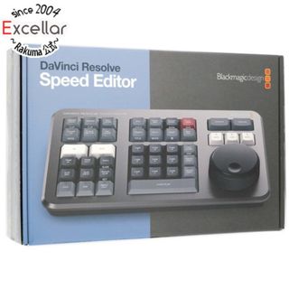 【新品(開封のみ)】 Blackmagic Design　動画編集用キーボード DaVinci Resolve Speed Editor(PC周辺機器)