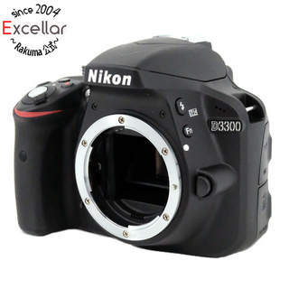 ニコン(Nikon)のNikon　一眼レフカメラ D3300 ボディ　ブラック　液晶いたみ(デジタル一眼)