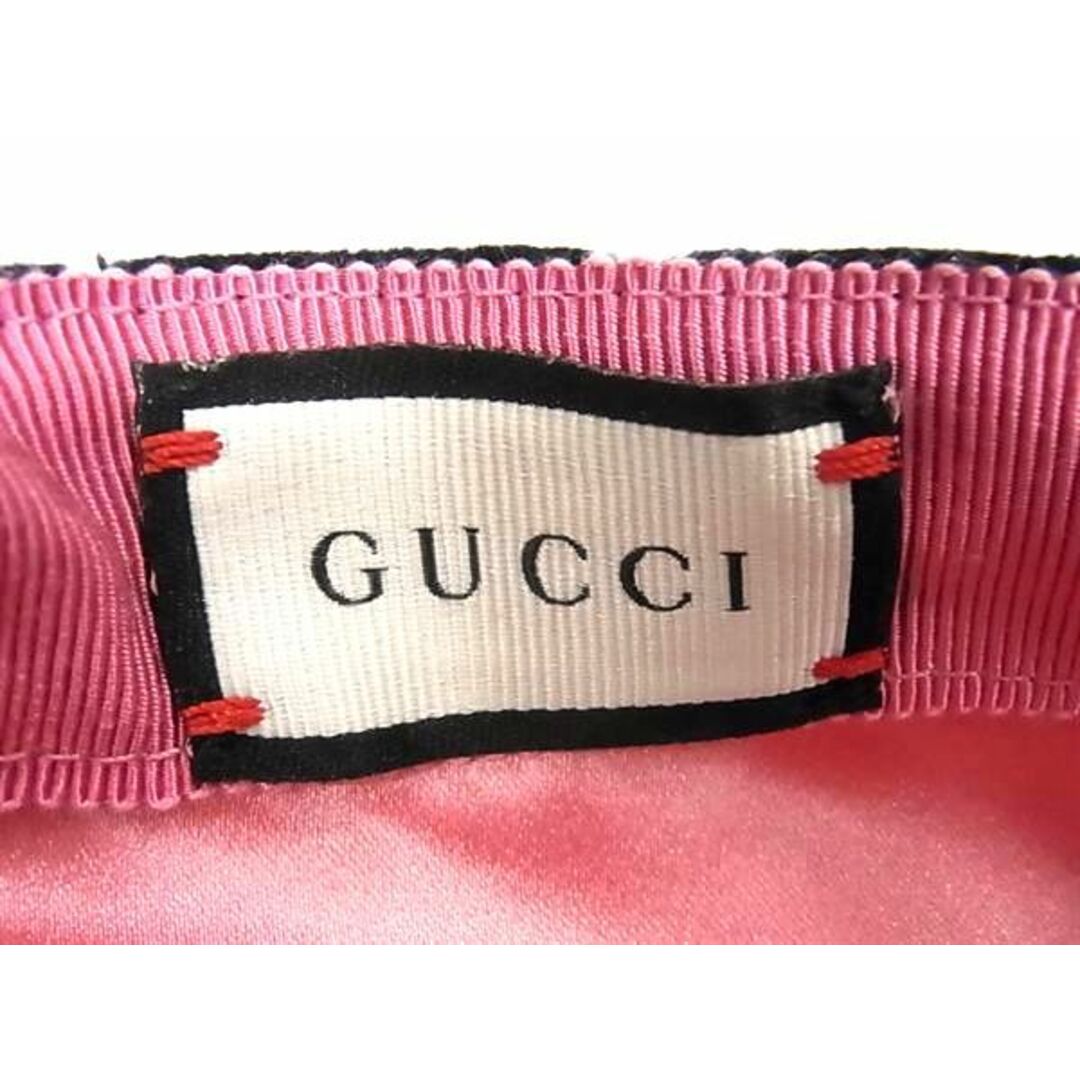 Gucci(グッチ)の■新品同様■ GUCCI グッチ GG柄 レーヨン38％×ポリエステル34％×コットン28％ キャップ 帽子 サイズ XL グリーン系 AT2418 メンズのファッション小物(その他)の商品写真