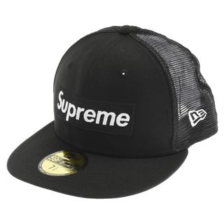 シュプリーム(Supreme)のSUPREME シュプリーム 22SS×New Era Box Logo Mesh ニューエラ ボックスロゴ メッシュ キャップ ブラック(キャップ)