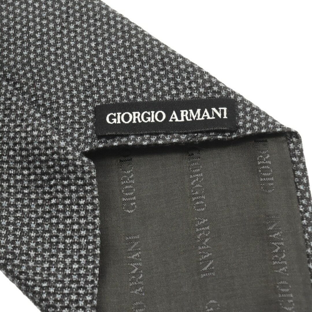 Giorgio Armani(ジョルジオアルマーニ)のGIORGIO ARMANI ジョルジオアルマーニ 総柄 ネクタイ ネイビー インテリア/住まい/日用品の文房具(その他)の商品写真