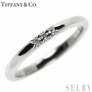 ティファニー(Tiffany & Co.)のティファニー Pt950 ダイヤモンド リング クラシックバンド(リング(指輪))