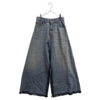 エムエムシックス(MM6)のMM6 Maison Margiela エムエムシックスメゾンマルジェラ Long Denim Skirt ロング デニム スカート レディース ブルー S52MA0024 S30592(ロングスカート)