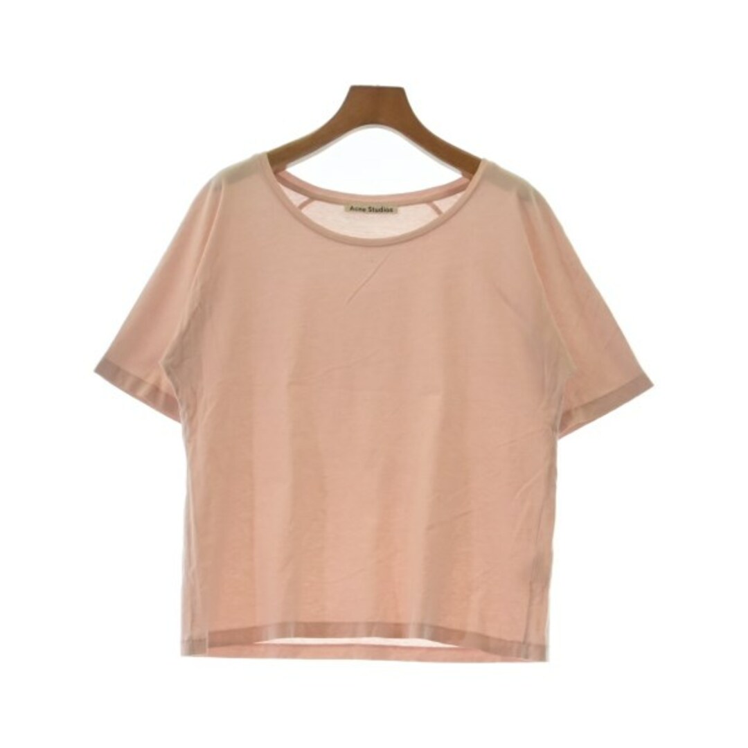 Acne Studios(アクネストゥディオズ)のAcne Studios アクネストゥディオズ Tシャツ・カットソー S ピンク 【古着】【中古】 レディースのトップス(カットソー(半袖/袖なし))の商品写真