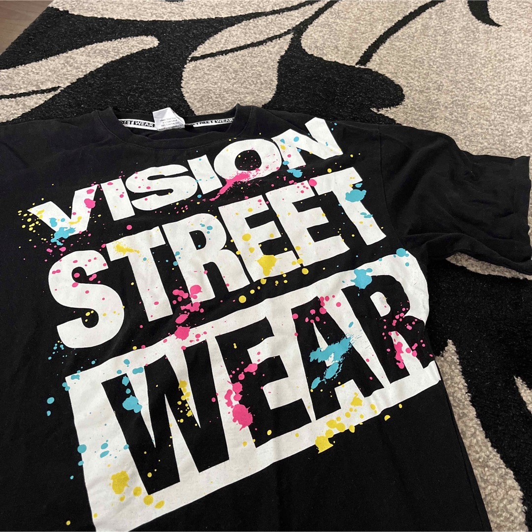 VISION STREET WEAR(ヴィジョン ストリート ウェア)のビジョンストリートウェア　黒Tシャツ メンズのトップス(Tシャツ/カットソー(半袖/袖なし))の商品写真