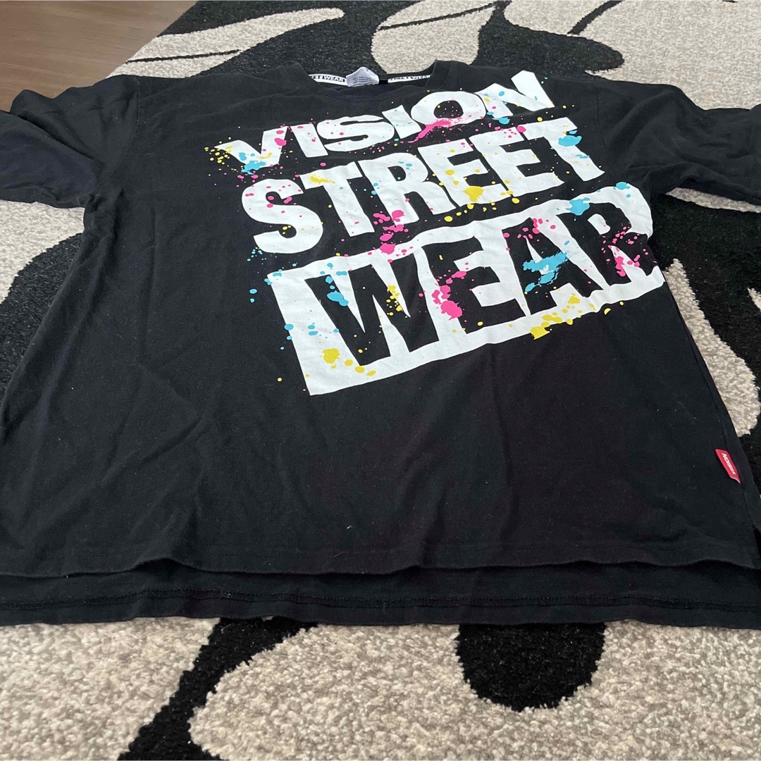 VISION STREET WEAR(ヴィジョン ストリート ウェア)のビジョンストリートウェア　黒Tシャツ メンズのトップス(Tシャツ/カットソー(半袖/袖なし))の商品写真