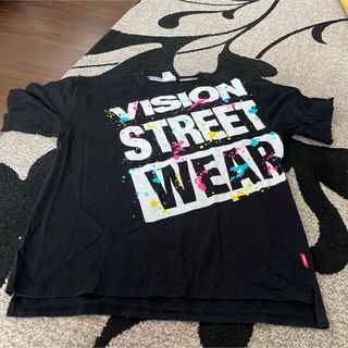 ヴィジョン ストリート ウェア(VISION STREET WEAR)のビジョンストリートウェア　黒Tシャツ(Tシャツ/カットソー(半袖/袖なし))