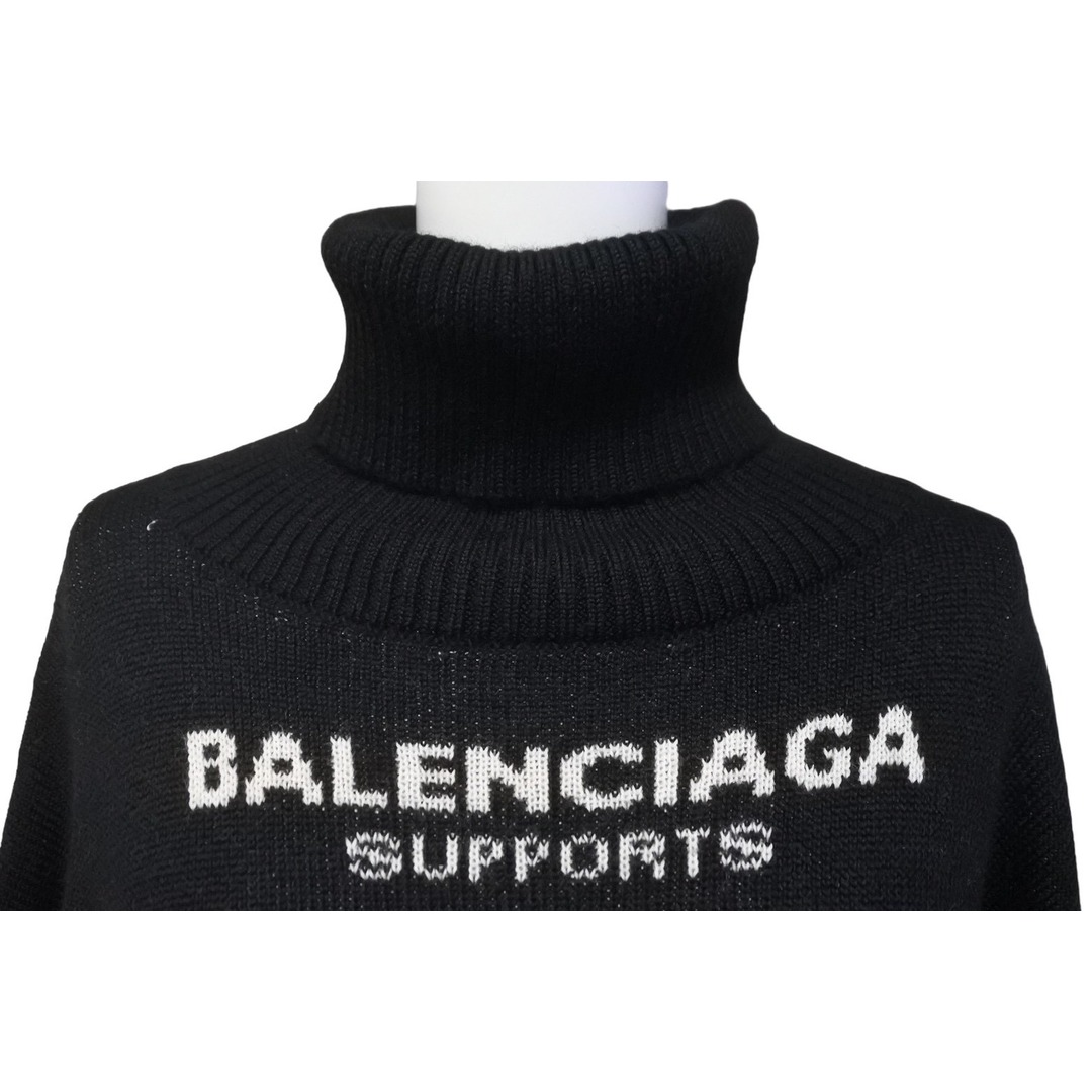 BALENCIAGA バレンシアガ ノースリーブ ニット タートルネック 38