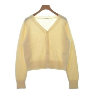 デミルクスビームス(Demi-Luxe BEAMS)のDemi-Luxe BEAMS カーディガン -(XL位) ベージュ 【古着】【中古】(カーディガン)