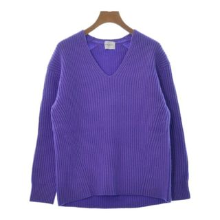 ユナイテッドアローズ(UNITED ARROWS)のUNITED ARROWS ユナイテッドアローズ ニット・セーター F 紫 【古着】【中古】(ニット/セーター)