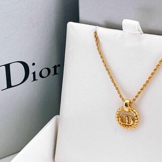 クリスチャンディオール(Christian Dior)のクリスチャン ディオール dior ネックレス ペンダント ゴールド(ネックレス)