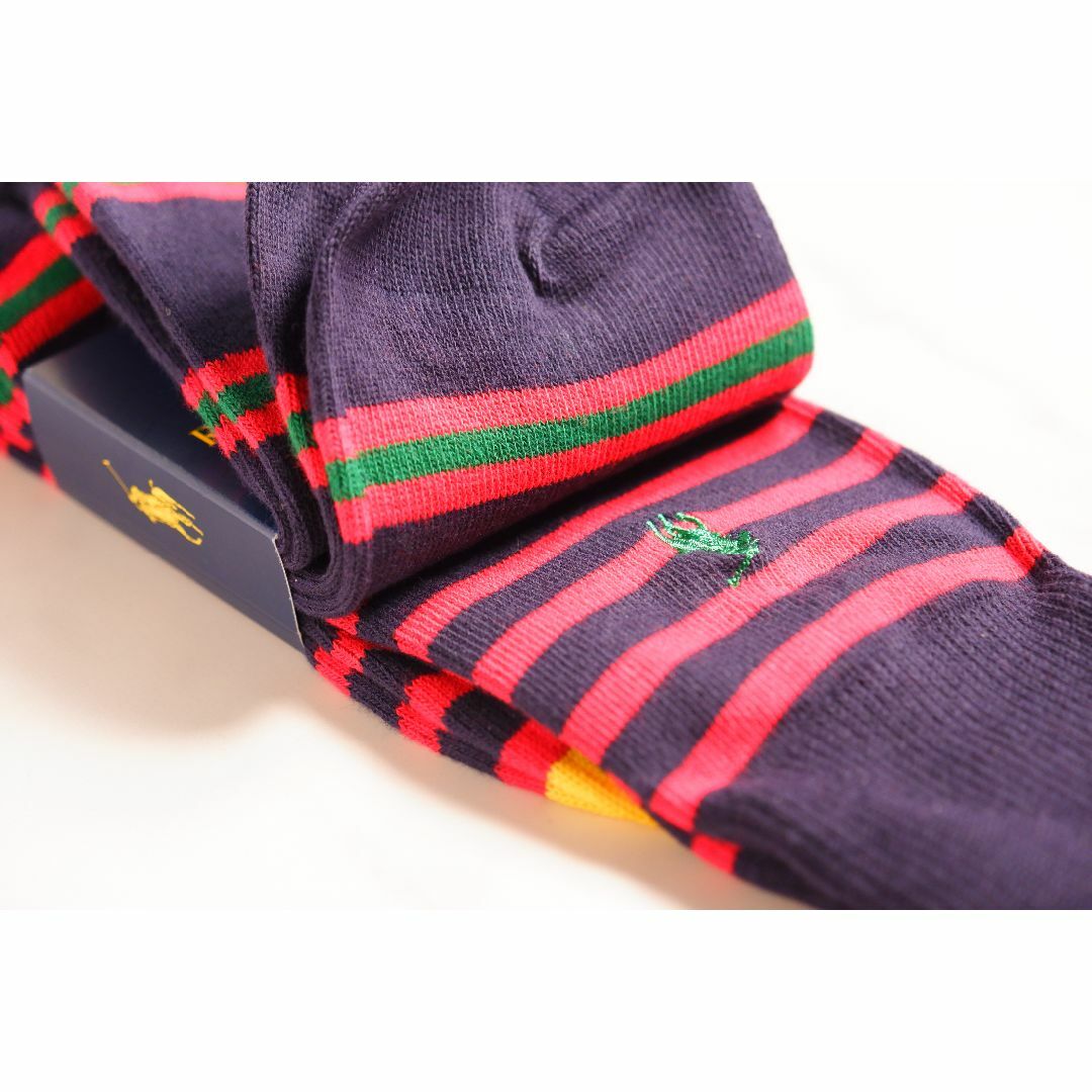 POLO RALPH LAUREN(ポロラルフローレン)のPOLOポロラルフローレン【2足セット／メンズ】おしゃれなソックス【新品です】 メンズのレッグウェア(ソックス)の商品写真