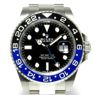 ロレックス(ROLEX)のROLEX(ロレックス) 腕時計美品  GMTマスター2 126710BLNR メンズ SS/13コマ（フルコマ）/オイスターブレス/ランダムルーレット/バットマン 黒(その他)