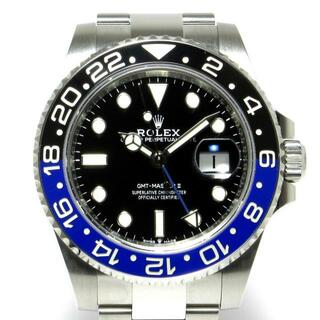 ROLEX - ROLEX(ロレックス) 腕時計美品  GMTマスター2 126710BLNR メンズ SS/13コマ（フルコマ）/オイスターブレス/ランダムルーレット/バットマン 黒