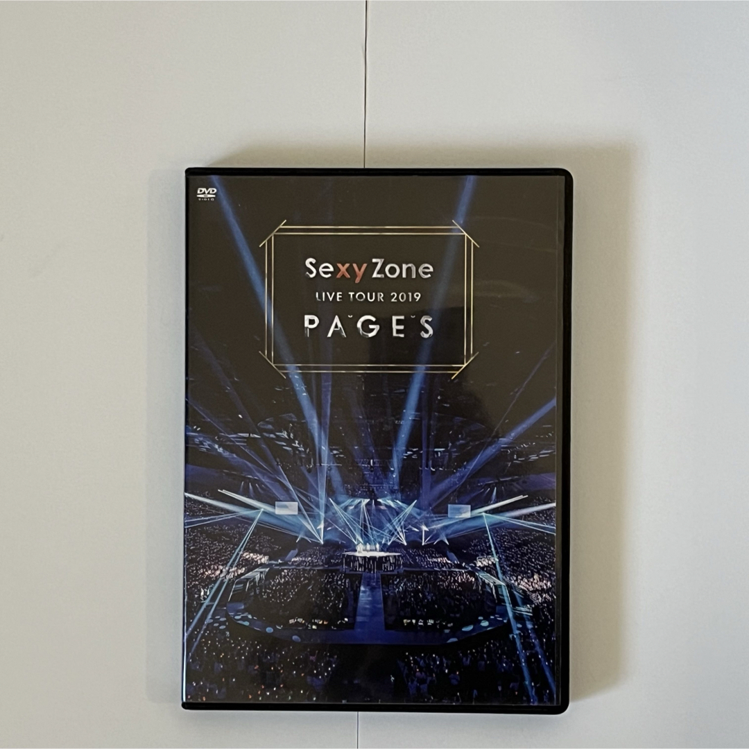 Sexy Zone(セクシー ゾーン)のSexy Zone LIVE TOUR 2019 PAGES 通常盤　DVD エンタメ/ホビーのDVD/ブルーレイ(アイドル)の商品写真