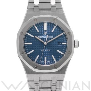 オーデマピゲ(AUDEMARS PIGUET)の中古 オーデマ ピゲ AUDEMARS PIGUET 15400ST.OO.1220ST.03 ブルー メンズ 腕時計(腕時計(アナログ))