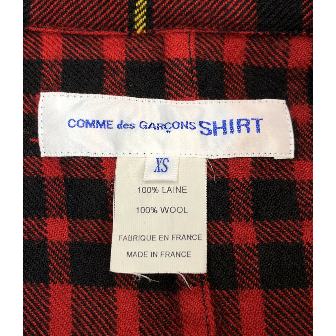 COMME des GARCONS(コムデギャルソン)のコムデギャルソン チェックシャツ メンズ XS メンズのトップス(シャツ)の商品写真