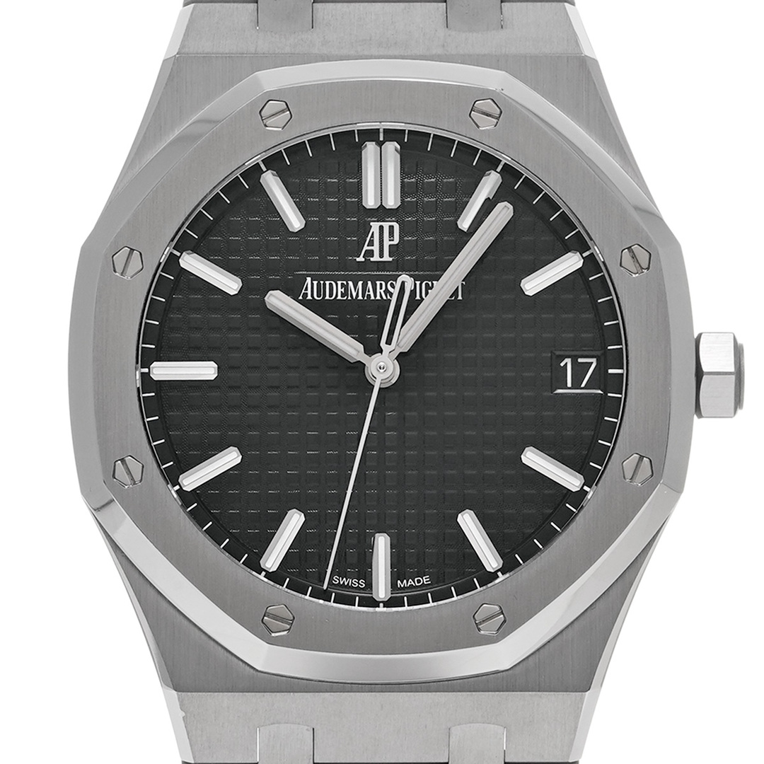 AUDEMARS PIGUET(オーデマピゲ)の中古 オーデマ ピゲ AUDEMARS PIGUET 15500ST.OO.1220ST.03 ブラック メンズ 腕時計 メンズの時計(腕時計(アナログ))の商品写真