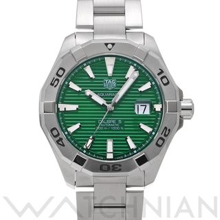 タグホイヤー(TAG Heuer)の中古 タグ ホイヤー TAG HEUER WAY2015.BA0927 グリーン メンズ 腕時計(腕時計(アナログ))