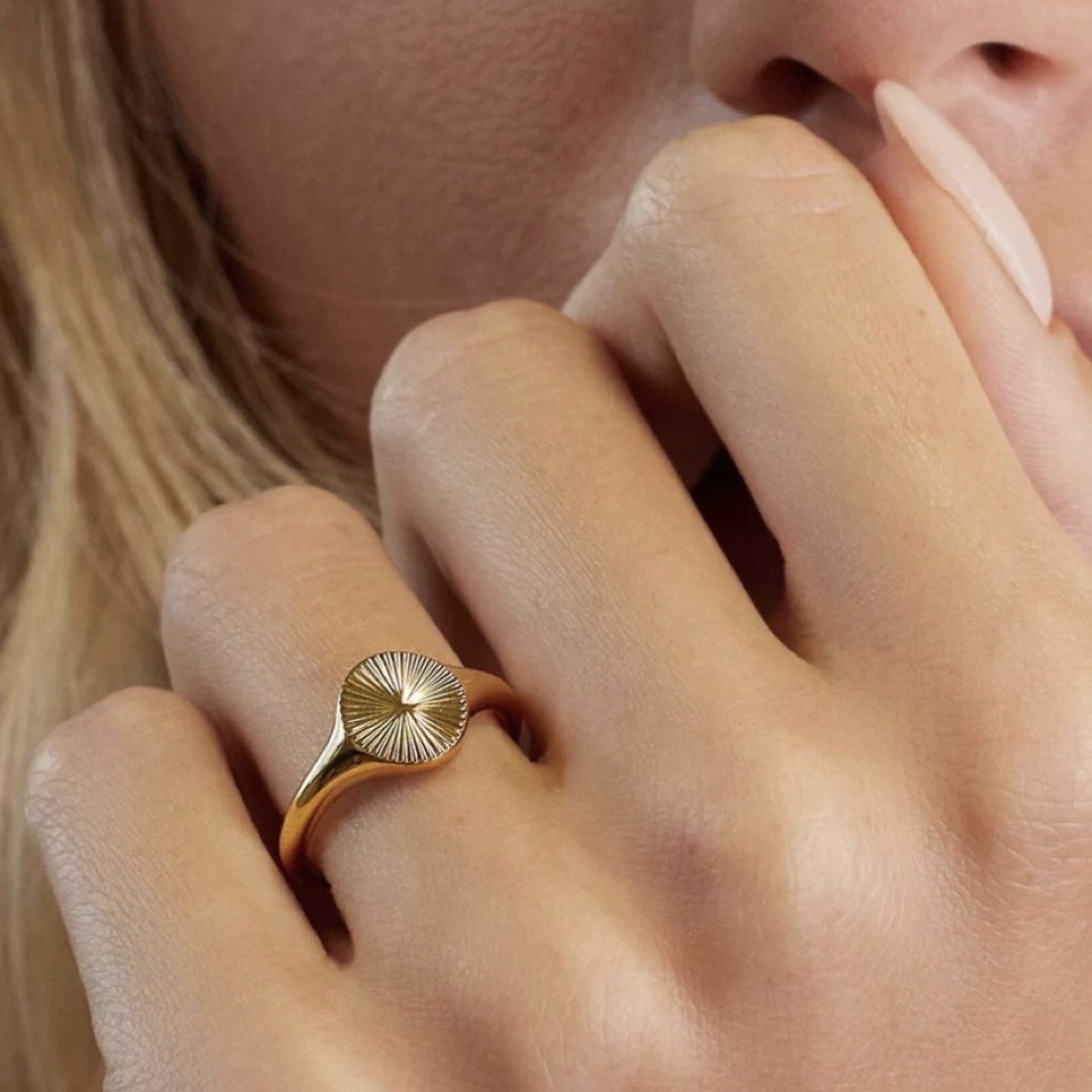 TOMORROWLAND(トゥモローランド)の【Design gold ring】#099 18k レディースのアクセサリー(リング(指輪))の商品写真