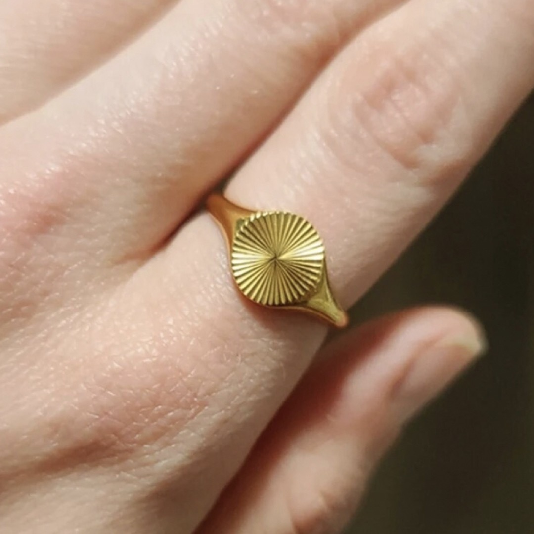 TOMORROWLAND(トゥモローランド)の【Design gold ring】#099 18k レディースのアクセサリー(リング(指輪))の商品写真