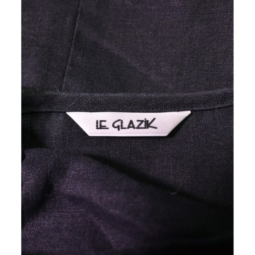 LE GLAZIK(ルグラジック)のLe glazik ルグラジック ワンピース 36(S位) 黒 【古着】【中古】 レディースのワンピース(ひざ丈ワンピース)の商品写真