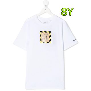 バーバリー(BURBERRY)のバーバリー　ベビー　キッズ　チルドレン　鹿　Deer ホワイト　Tシャツ　8Y(Tシャツ/カットソー)