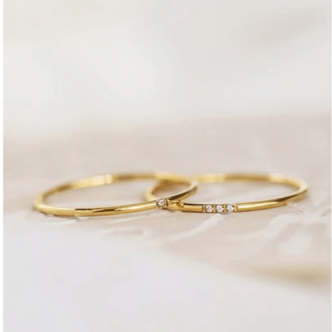 TOMORROWLAND(トゥモローランド)の【Design gold ring set】#021 レディースのアクセサリー(リング(指輪))の商品写真