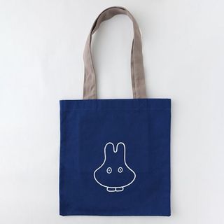 ミッフィー(miffy)のミッフィー トートバッグ（obake） かばん バッグ おでかけ ネイビー(トートバッグ)