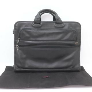 トゥミ(TUMI)のITC7CE8MDOIW TUMI トゥミ ビジネスバッグ 9611ID4 ナパレザー ブリーフケース レザー 革 メンズ ブラック 黒(ビジネスバッグ)