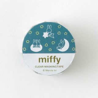 ミッフィー(miffy)のミッフィー miffy クリアマスキングテープ（stars） GREEN FLASH(その他)