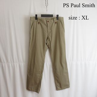 Paul Smith コットン ワーク チノ パンツ XL ベージュ スラックス