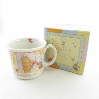 ロイヤルドルトン(Royal Doulton)の未使用 ROYAL DOULTON ロイヤルドルトン WINNIE THE POOH マグカップ クラシックプー プーさん SM1790H (グラス/カップ)