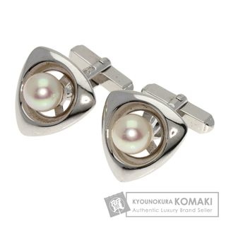 TASAKI アコヤパール 真珠 カフス SV メンズ