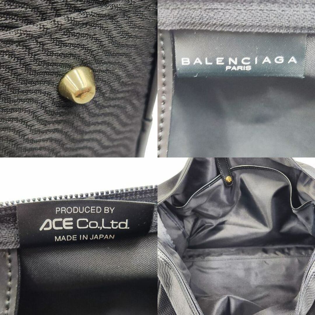 Balenciaga(バレンシアガ)のBALENCIAGA バレンシアガ ボストンバッグ ユニセックス 2way 一泊二日 ブラック 金具 ロゴ 旅行鞄 中古 T1 メンズのバッグ(ボストンバッグ)の商品写真