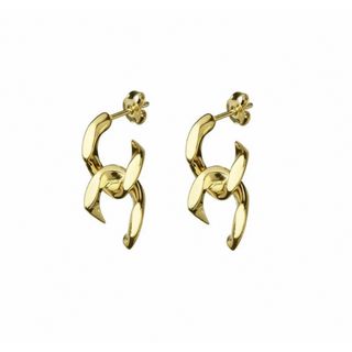 ドゥーズィエムクラス(DEUXIEME CLASSE)の【Design cross gold  pierce】#033(ピアス)