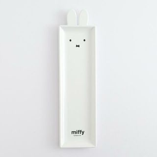 ミッフィー(miffy)のミッフィー miffy ロングステーショナリートレイ（white） 文具(ノートPC)