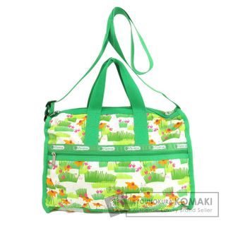 レスポートサック(LeSportsac)のLeSportsac フラワーモチーフ 2WAY ショルダーバッグ ナイロン レディース(ショルダーバッグ)