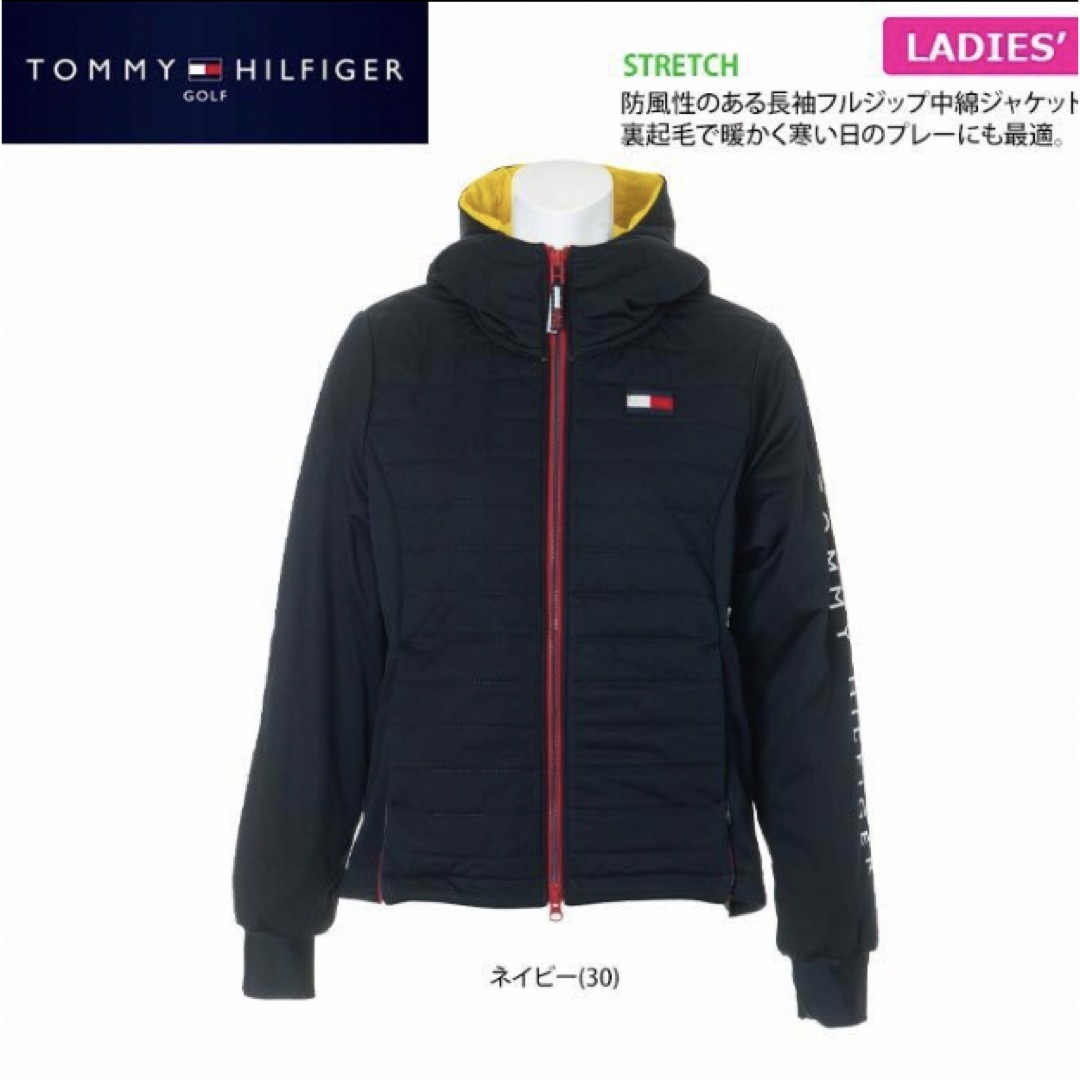 TOMMY HILFIGER(トミーヒルフィガー)のトミーヒルフィガー　L 中綿ジャケット　THLA180　2021年モデル スポーツ/アウトドアのゴルフ(ウエア)の商品写真