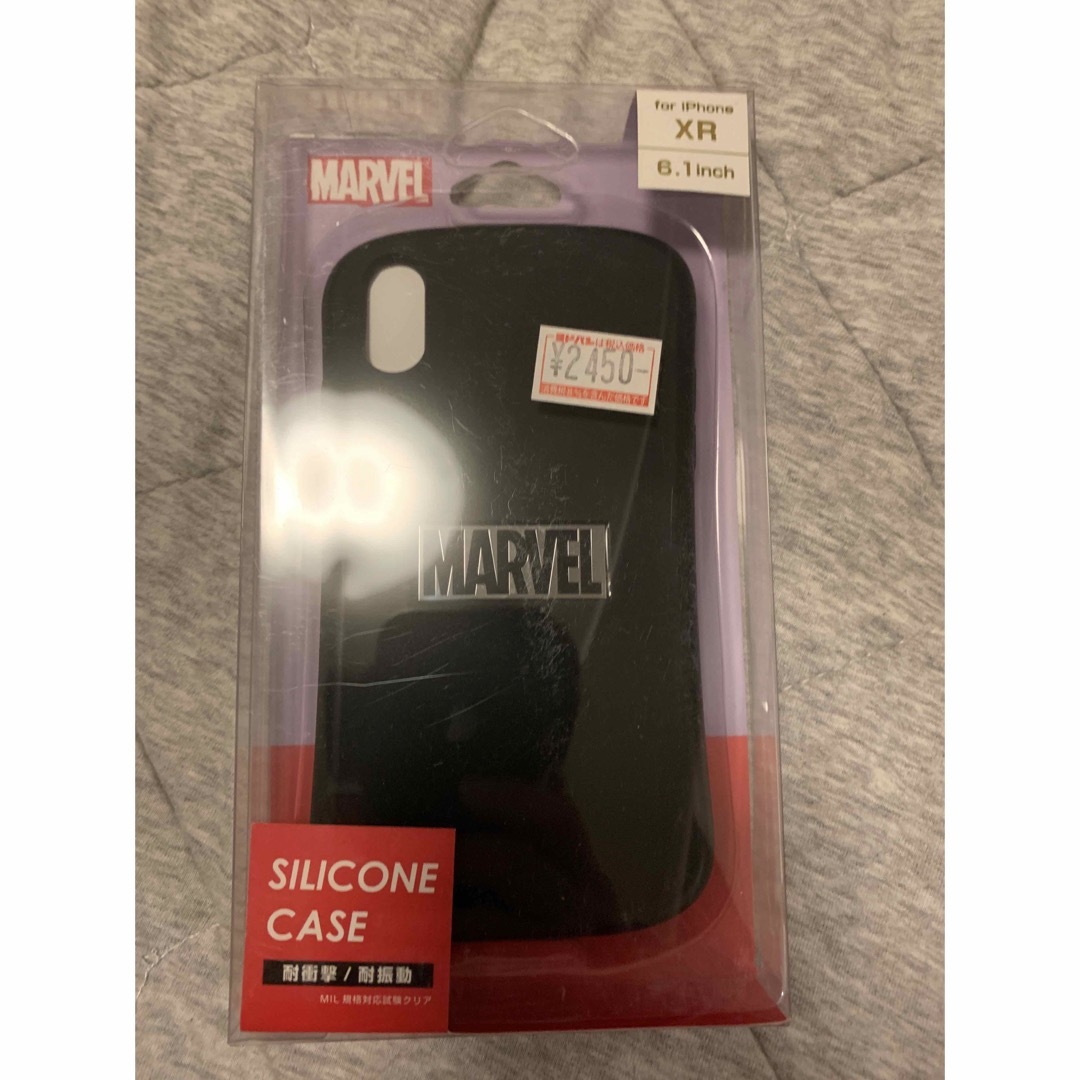 MARVEL(マーベル)のMarvel iPhone XR【シリコンスマホケース】開封美品 スマホ/家電/カメラのスマホアクセサリー(iPhoneケース)の商品写真