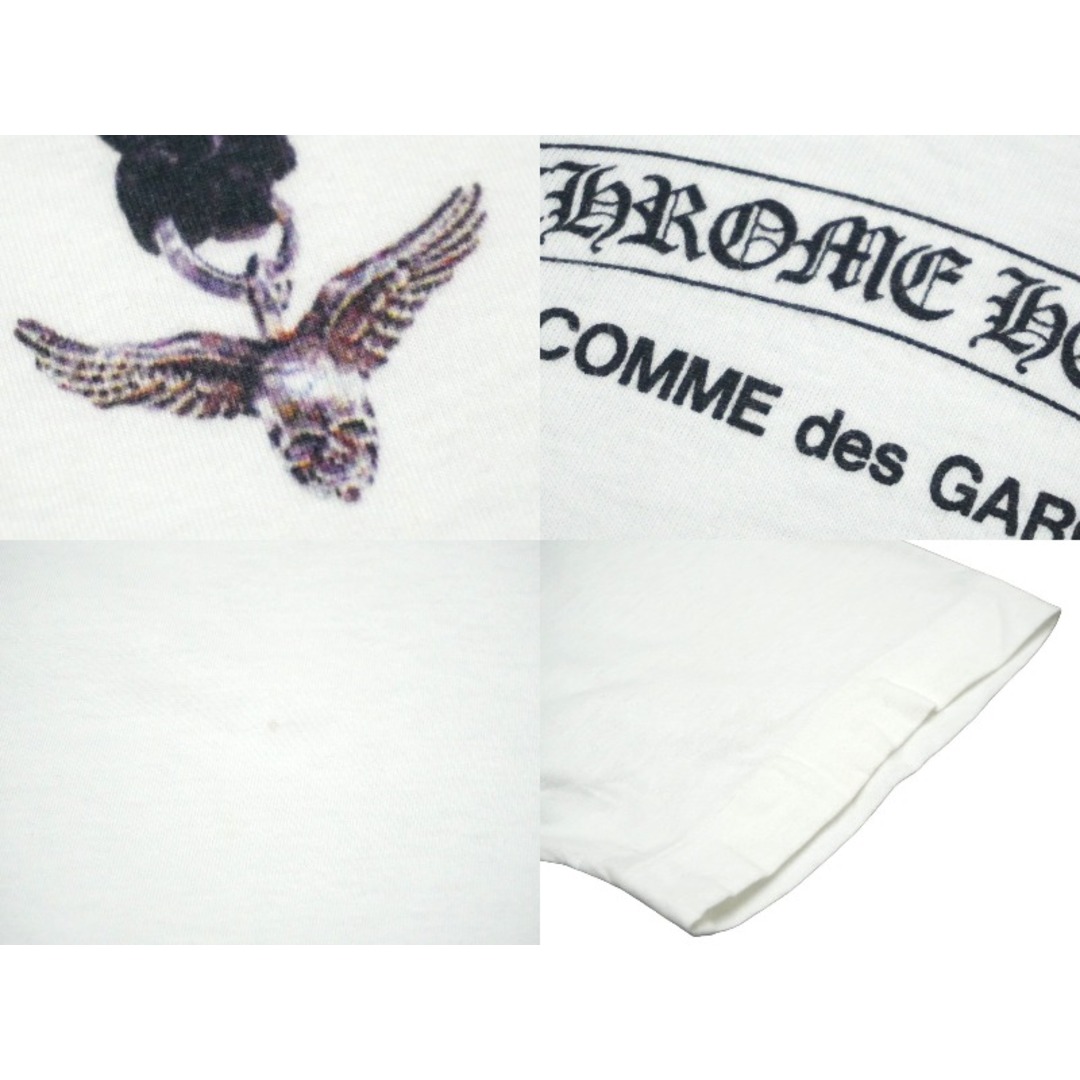 Chrome Hearts(クロムハーツ)のCHROME HEARTS クロムハーツ × COMME des GARCONS コムデギャルソン コラボ 半袖Ｔシャツ フォティマハリア L 美品 中古 60774 レディースのトップス(Tシャツ(半袖/袖なし))の商品写真