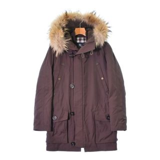 BURBERRY バーバリー ダウンジャケット/ダウンベスト M 茶 【古着】【中古】