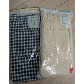 ユニクロ(UNIQLO)のユニクロ UNIQLO ベビー キッズ レギンス 7丈(パンツ/スパッツ)