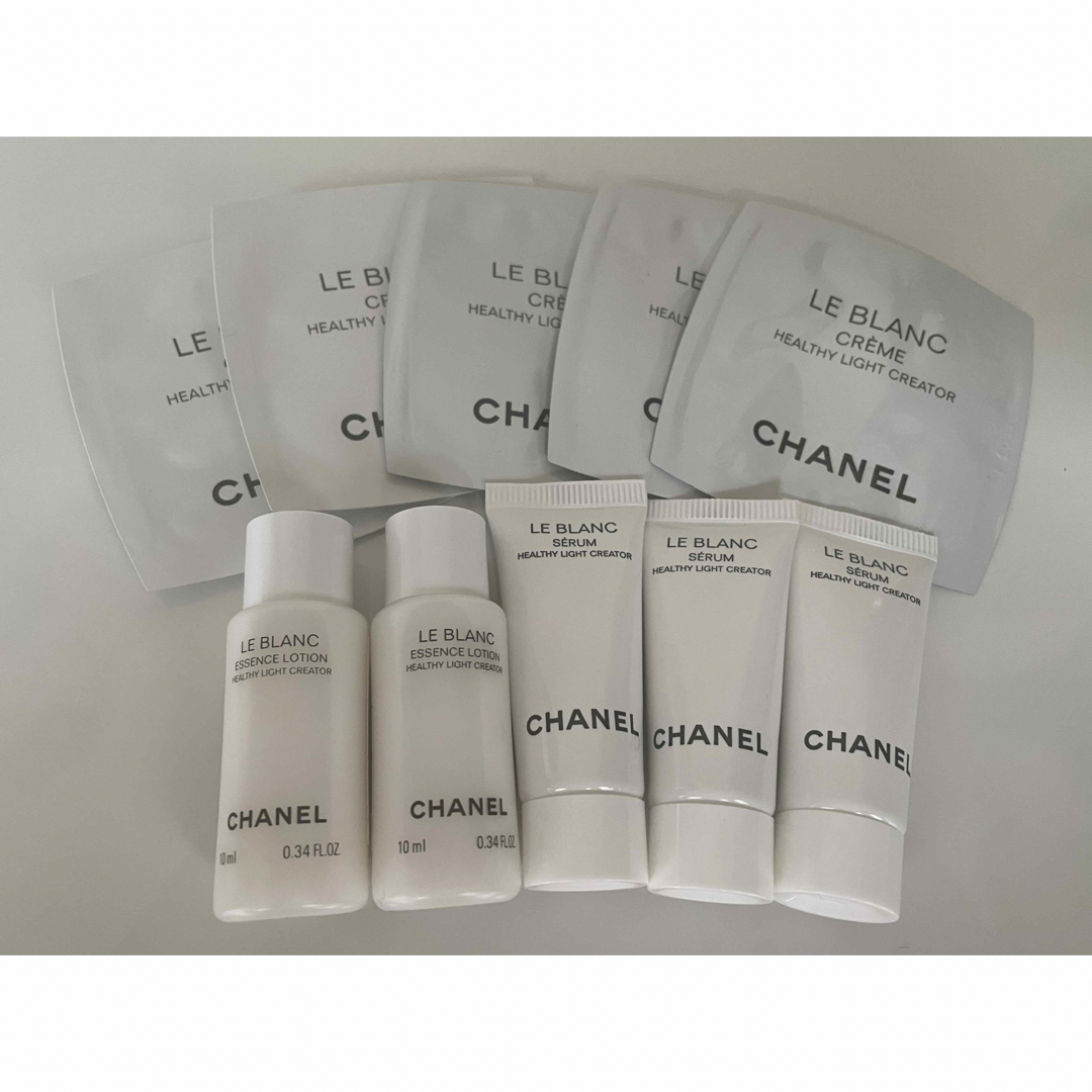 CHANEL(シャネル)のCHANELルブランサンプルセット10点 コスメ/美容のキット/セット(サンプル/トライアルキット)の商品写真