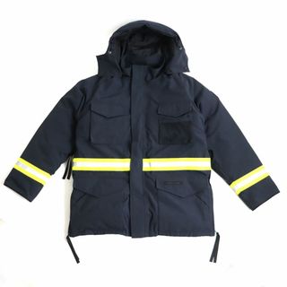 カナダグース(CANADA GOOSE)の美品◆18AW カナダグース×ジュンヤワタナベ コムデギャルソンマン WB-J403 14071MJW ダウンジャケット 紺 S カナダ製 正規品(ダウンジャケット)