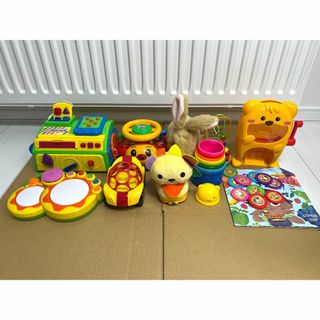 ワントゥテンピープル(1 to 10 people)のピープル　指先の知育　オールスター +++ (ベビー玩具10個セット)(その他)