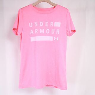 アンダーアーマー(UNDER ARMOUR)のUNDER ARMOUR アンダーアーマー　Ｔシャツ　ピンク　XL(Tシャツ(半袖/袖なし))