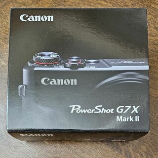 キヤノン(Canon)の【家電量販店展示品】Canon PowerShot G7 X Mark Ⅱ(コンパクトデジタルカメラ)